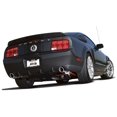 thumbnail image 2 of Borla 140266 Touring Cat-Back Exhaust System; 3 in. In/Out; Incl. Connecting Pipes/Mufflers/Hardware/X-Pipe/4 in.  x 12 in. Long Single Round Rolled Angle-Cut Tip; Split Rear Exit;, 2 of 2