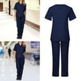 thumbnail image 3 of Trabajador de Enfermería Yinane Unisex marino S Pantalones de lactancia, 3 of 7