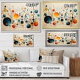 thumbnail image 4 of Designart "Green Beige Mid Century modern Retro III" Mid-century Floater Framed Canvas Print, 4 of 7