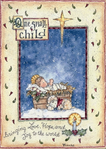 LPG Greetings One Small Child Religious Christmas Card - Walmart.com