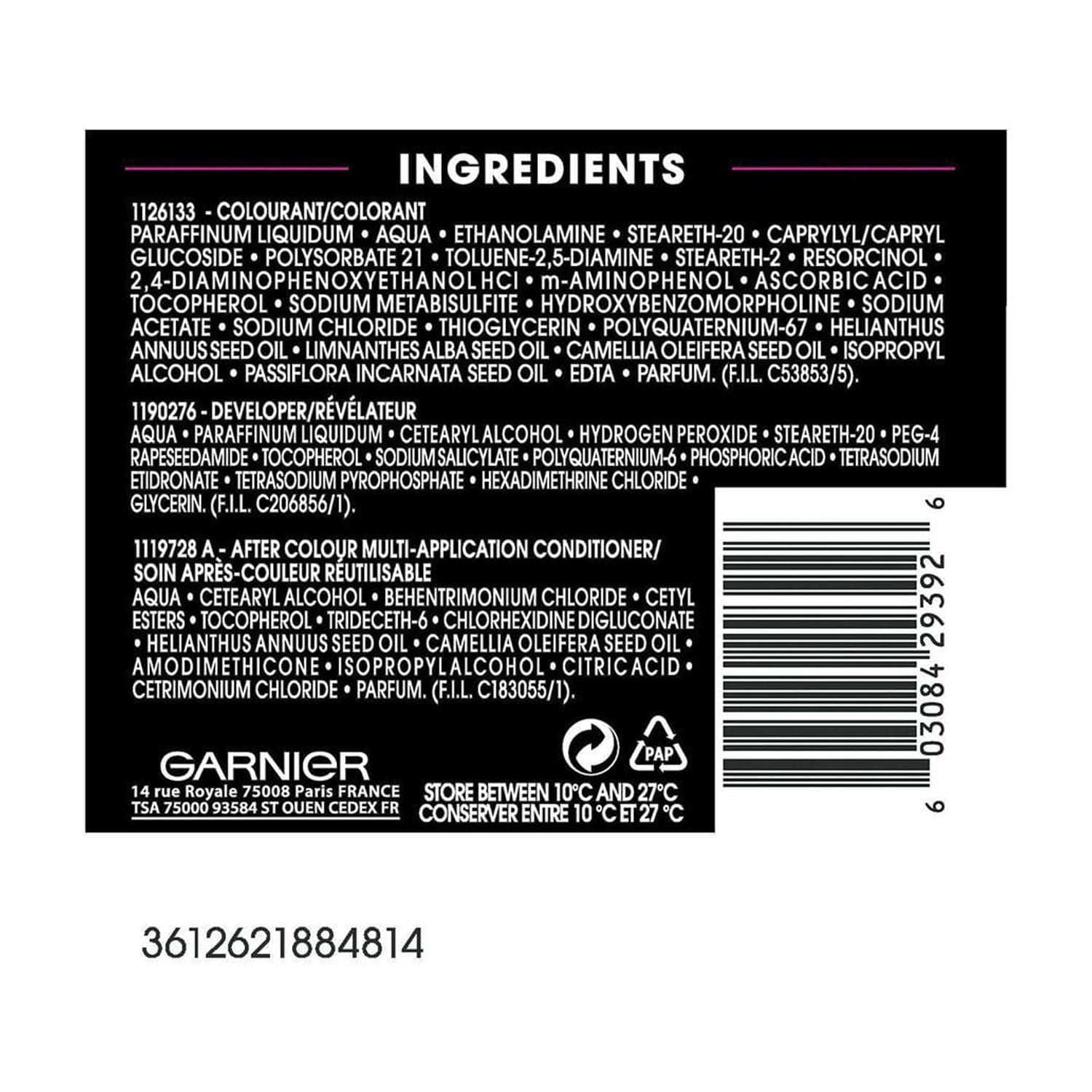 Garnier Olia No Ammonia Oil Powered Permanent Hair Colour, 1 pack