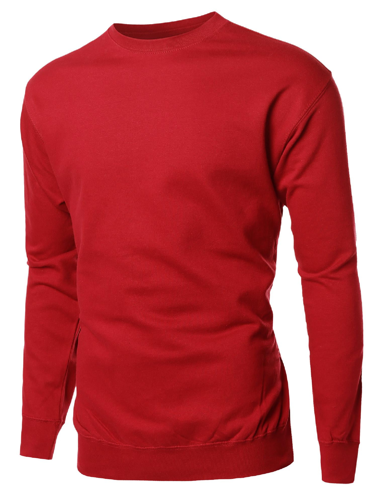 walmart mens crew neck sweatshirts