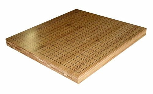 Photo 1 of 3/4 Reversible Solid Bamboo 19X19 Go Game and 13x13 Quick Game Board