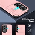 thumbnail image 5 of Case for Samsung Galaxy S26 5G 6.3-inch,Compatible with MagSafe, Built In Slide Camera Cover Heavy Duty ShockProof Protective Case,Pink,For Galaxy S26 5G, 5 of 8
