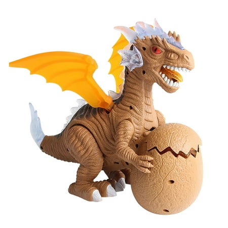 

hoksml Clearance Toys Electronic Walking Dinosaur Roaring Sound Toy For Boys Kids Ages 3+ Halloween Gift