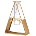 thumbnail image 2 of AMERTEER Hydroponic Vase Pots Creative Heart Shaped Rectangle Triangle Five-Pointed Star Table Home Decoration Small Flowerpot, 2 of 24