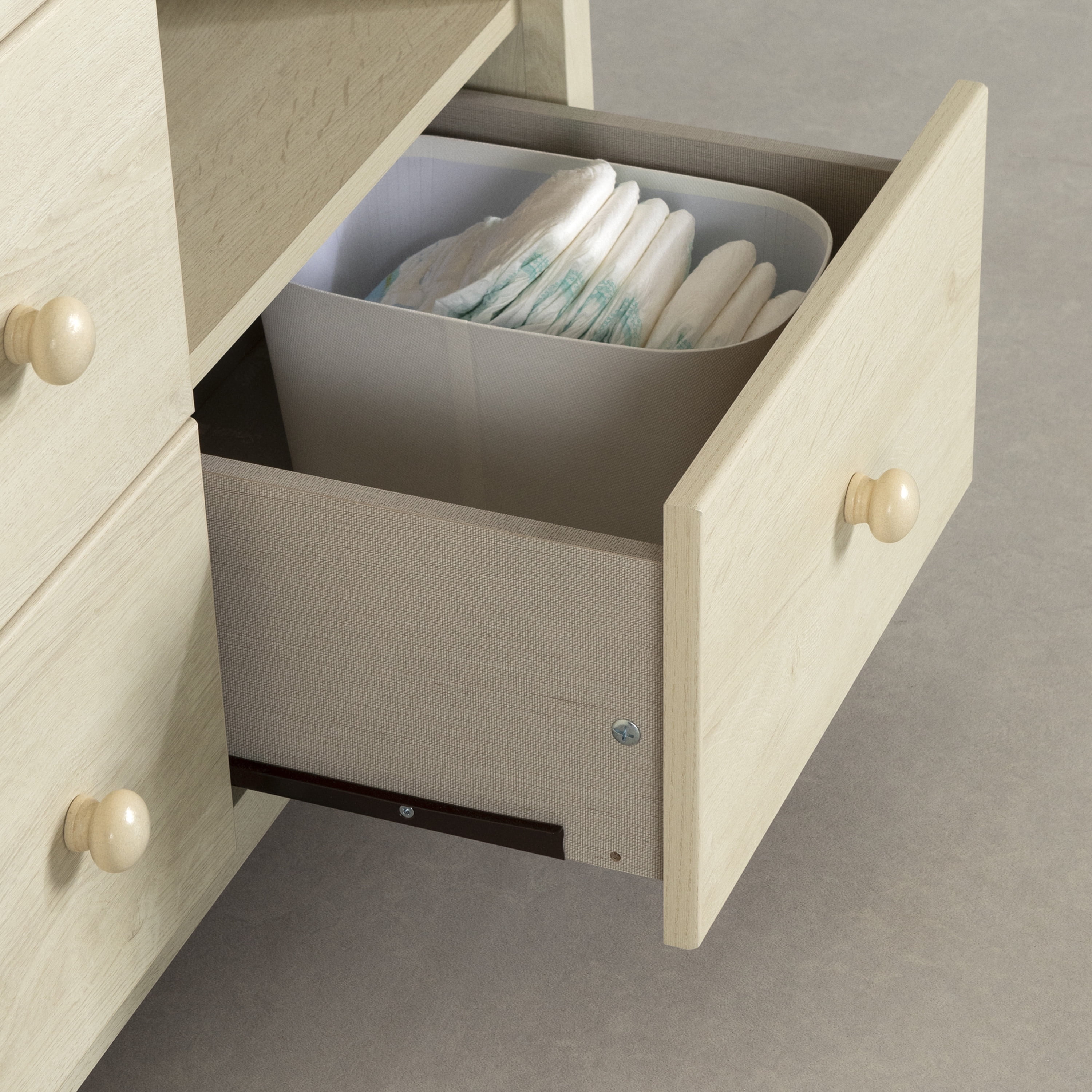 South Shore Little Smileys, Contemporary Changing table, Wide Beige