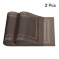 thumbnail image 3 of Unique Bargains Durable Square Washable Woven Place Mats Coffee 450x300mm, 3 of 6