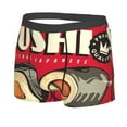 thumbnail image 2 of Disketp Sushi Retro Sign Men'S Boxer Briefs,Soft And Breathable Cotton Underwear With Comfortflex Waistband, 2 of 9