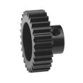 thumbnail image 1 of Acero M0.8 27t Engranaje de Piñón de Metal de Acero Endurecido Engranaje motor motor para 1/10 Modelo de control Remoto Car, Negro, 1 of 7