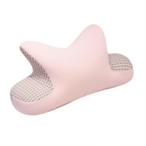 Almohada para la siesta para adultos, cómoda y multiusos, de 35 x 15 cm. Rosa
