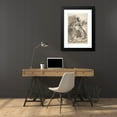 thumbnail image 4 of Lorenz Frølich 17x24 Black Modern Framed Museum Art Print Titled - Woman and Child by a Duck Pond (1835-1903), 4 of 5