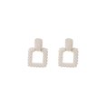 thumbnail image 1 of Pendientes colgantes de perlas JAMW bohemios dorados geométricos para mujer, 1 of 5