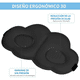 thumbnail image 2 of "Antifaz Nube 3d Dormir Adjustable Respirable + Tapones Oidos forma de nube  Malubero, Negro", 2 of 5