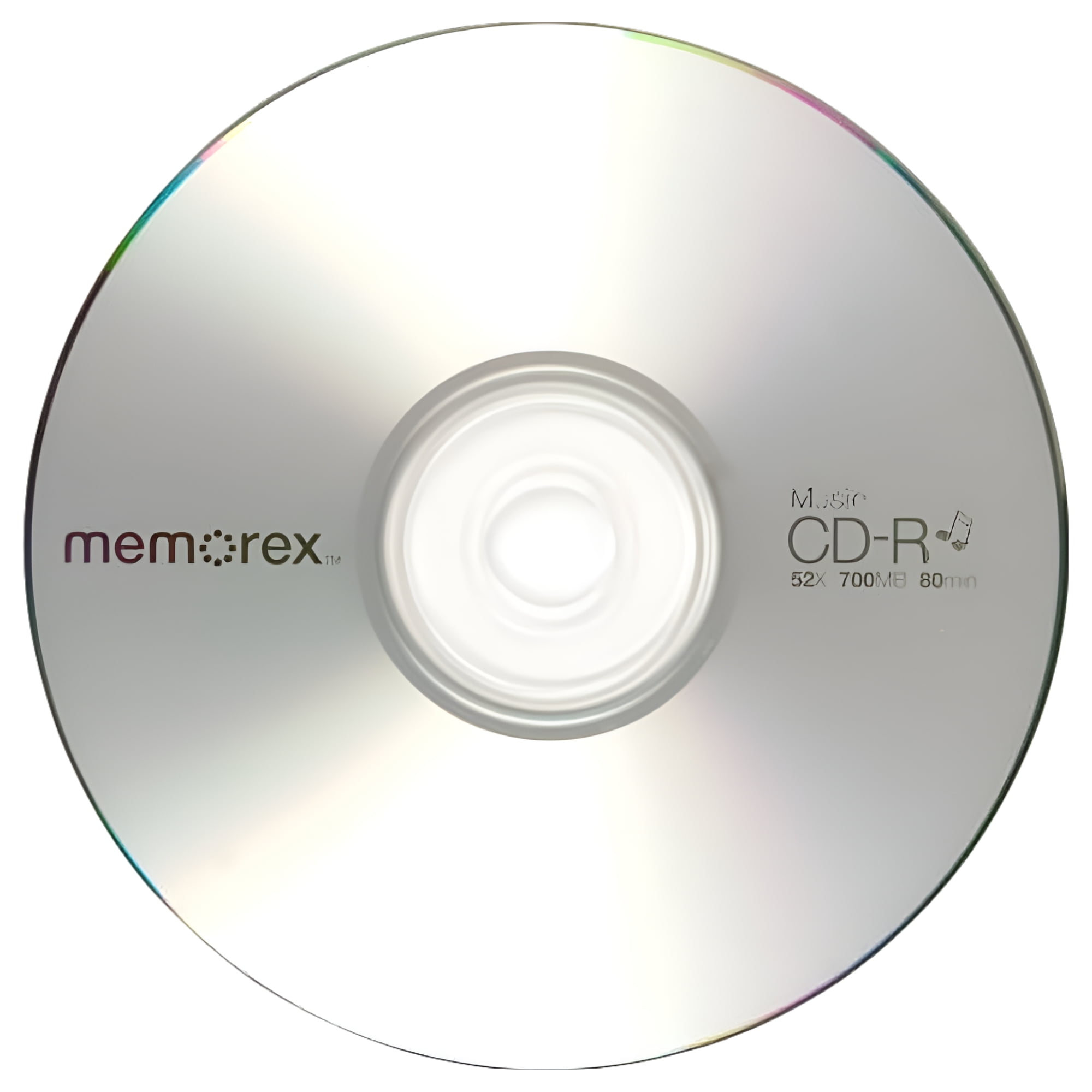 120 Memorex 40X Digital Audio Music CD-R 80min 700MB (Logo on Top  
