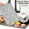 thumbnail image 6 of VCVCOO PVC Placemats Set of 4, Heat Resistant Non-Slip Vinyl Placemats for Dining Dinner Table, Washable Wipeable Woven Table Mats, 6 of 12