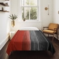 thumbnail image 4 of Red Black Ombre Tapestry for Bedroom Wall Hanging Tapestry, Vintage Farmhouse Wooden Ceiling Backdrop Tapestries Poster Blanket Wall Decor for Teens Room Living Room Dorm 39" x 59", 4 of 8