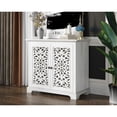 thumbnail image 2 of Antique Buffet Cabinet | Decorates Multiple Rooms with Shabby Chic Style | Well-Crafted MDF and Fir Veneer | Keeps Essentials Neat, 2 of 7