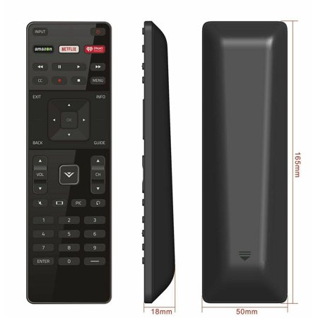 Brand New XRT122 for VIZIO LED HDTV Remote Control with iheart radio Keys
