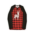 thumbnail image 4 of sweethay Pijamas navideños Familia a juego Vacaciones Navidad Loungewear Cuadros Manga larga Pijama HOMBRE XXL, 4 of 6