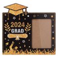 thumbnail image 1 of Wooden Photo Frame Grad Ornament Graduation Table Centerpiece Photo Display Holder, 1 of 5