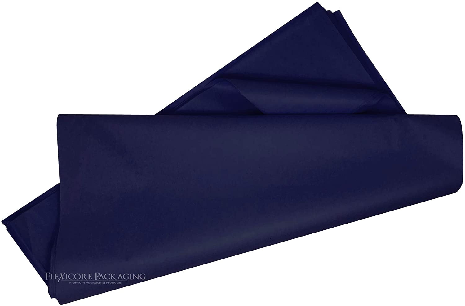 Flexicore Packaging Navy Blue Gift Wrap Tissue, (10 Rolls)