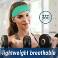 thumbnail image 3 of Certgust Hot Sales Womens Fashion Headbands Under$10 Sport Headbands for Women, Elastic Soft Fabric Non-Slip Hair Bands Hair Warp for Daily Workout Yoga Running Sports, 3 of 3