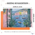 thumbnail image 6 of Yayeee Doormat for Indoor Entrance 32" x 20" Non Slippery Floor Rug, Pink Window, 6 of 8