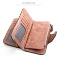 thumbnail image 6 of Retro Style Women Lady Leather Wallet Phone Bag Clutch Card Holder Purse Handbag, 6 of 13