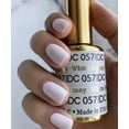 thumbnail image 4 of White Bunny (057) , DND DC Neutrals GEL POLISH DUO, Gel Lacquer 0.5 oz + Matching Nail Polish Color 0.5 oz, Daisy Nails, Daisy Hair Scalp - Pack of 2 w/ Sleek Teasing Comb, 4 of 5