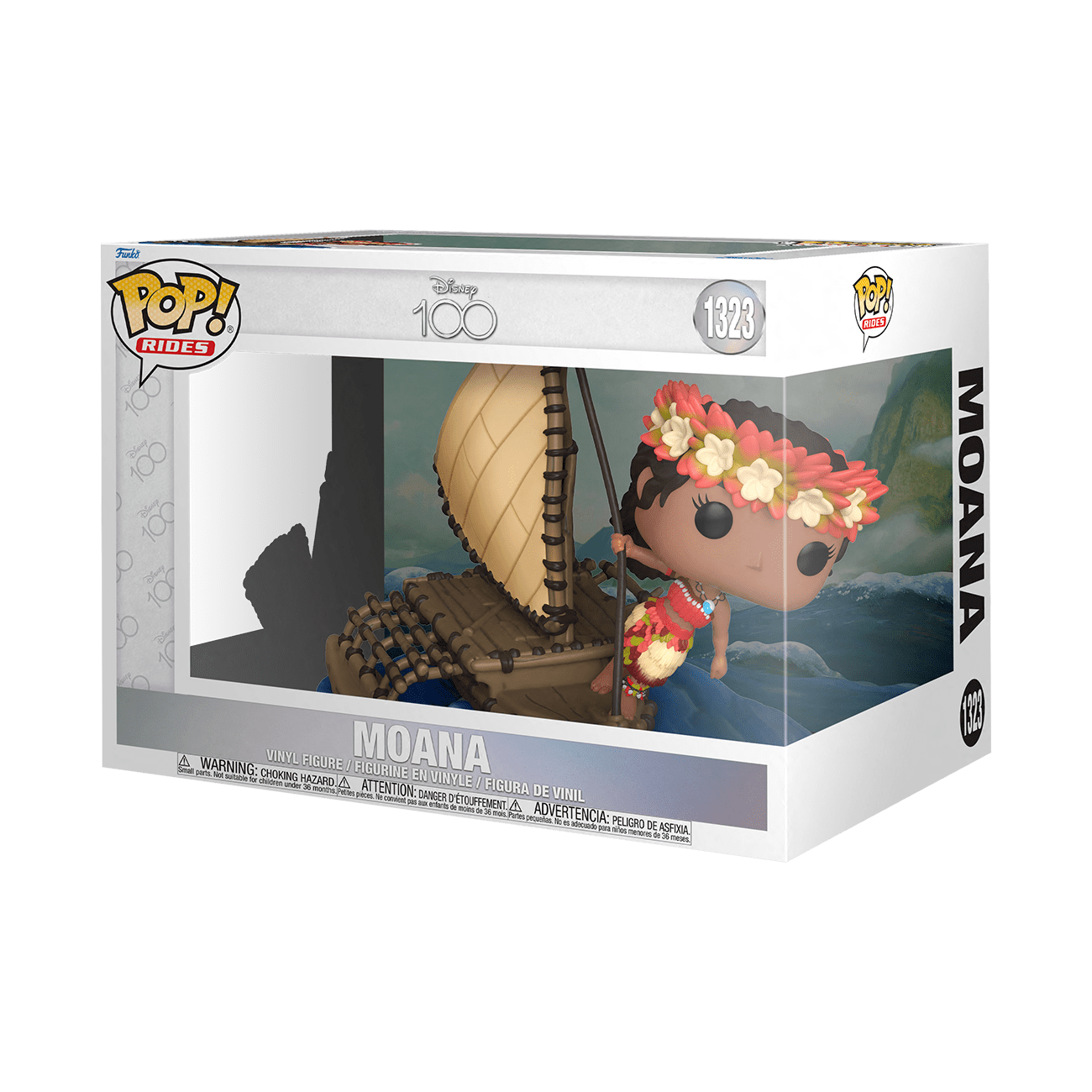 Funko Pop! Disney 100th Anniversary: Super Deluxe Moana on Boat Vinyl  Figure - Walmart.com