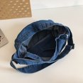 thumbnail image 4 of Bolso Bandolera Retro Versátil Btafrte Mezclilla Gran Capacidad Azul Oscuro, 4 of 9