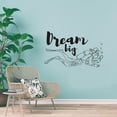 thumbnail image 2 of Dream Big Scuba Diver Silhouette Scuba Diving Underwater Diving Vinyl Design Wall Sticker Wall Art Decal Boys Girls Kids Room Bedroom Scuba Diver Home Decor Stickers Decoration Size (22x30 inch), 2 of 3