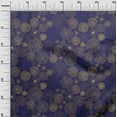 thumbnail image 3 of oneOone Cotton Silk Dark Purple Fabric Abstracts Dress Material Fabric Print Fabric By The Yard 42 Inch Wide, 3 of 6