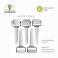 thumbnail image 3 of Fox Run Pastry and Pasta Wheels, Set of 5 Dough Cutter Tools, 3 of 8