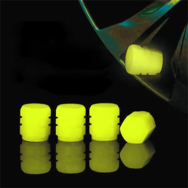 Car Valves Vehicle In-the-Dark Valves Tire Caps Motorcycle Caps