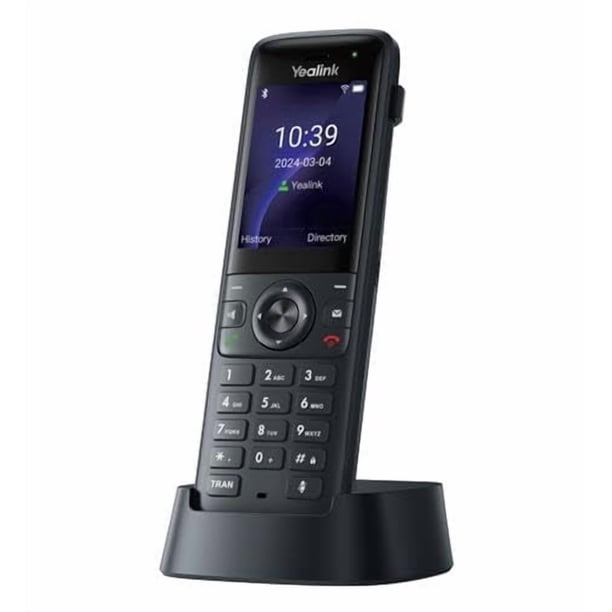 Teléfono IP inalámbrico Yealink AX83H con Wi‑Fi 6 y Bluetooth 5.0