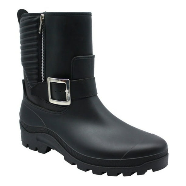 Bota de Lluvia para Caballero GREEN BOX Estilo motociclista MX-1401