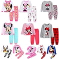 thumbnail image 3 of Conjuntos de ropa de dormir para niños, Pijamas de Navidad para niños, Pijamas de algodón para niñas, pijama de Minnie, primavera y otoño, 3 of 3