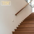 thumbnail image 2 of Stainless Steel Handrail Bracket Staircase Stair Railing Brackets Wall-Mounted Handrail Holder Wall Handrail Support for Home Decor Shopping Malls, 2 of 9