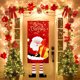 thumbnail image 4 of Christmas Hanging Flag Decoration Merry Cristmas Decor for Home 2024 Hanging Flag Xmas Ornament Navidad Natal New Year Gift 2025, 4 of 5