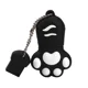 thumbnail image 3 of Cartoon Cat Paw Pen Drive 64GB Free Key Chain Pendrive 32GB Red USB Flash Drive 16GB 8GB 4GB Cute High-speed Memory Stick 128GB, 3 of 5