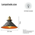 thumbnail image 2 of Plug In Ceiling Light Fixture Nordic Style Dining Room Kitchen Island Guesthouse Metal Gray Dragon Light Plug In Pendant Light Fixtures, 2 of 4