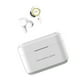 thumbnail image 2 of Auricular Bluetooth V5.0 Tipo-C Auriculares internos Auriculares inalámbricos recargables estéreo 3D, Blanco Yuarrent EL001387-01B, 2 of 2
