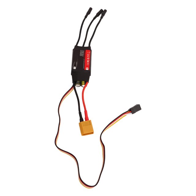 20A Brushless ESC, Energy Recovery 20A Electronic Speed Controller XT60 For RC Fixed Wing Drone
