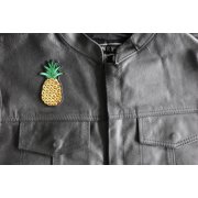 Patch (Iron-On/Sew-On) Pineapple Patch, Fruit, Island, Childrens Patch, Backpack 2x3.5