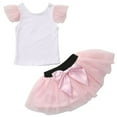thumbnail image 4 of Ensemble Assorti Robe en Tulle T-shirt Jupe Décontractée d'Été Mère et Fille, 4 of 4