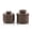 Zebra Gray, variant on Elborse Marble Mini Butter Keeper and Salt Cellar, Zebra Gray Stone Countertop Containers for Butter, Pepper & Seasoning, Stylish Decorative Kitchen Accessories