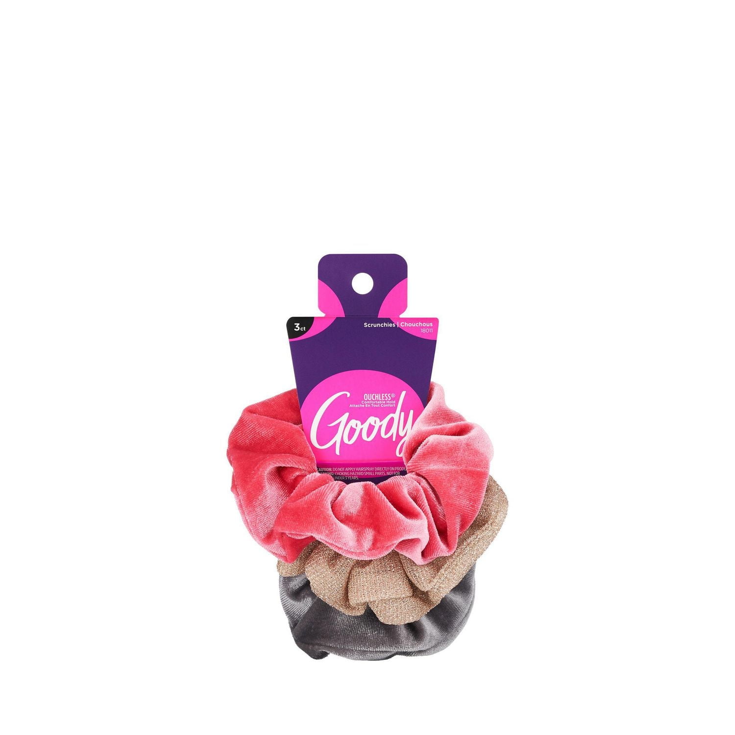 GOODY Ouchless 3pc chouchou