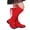 Red, variant on Girls Suede Knee High Boots Flat Low Heel Slip On Knee Length Riding Booties Toddler Kids Pointed Toe Fall Boots Red Size 1 Big Kids